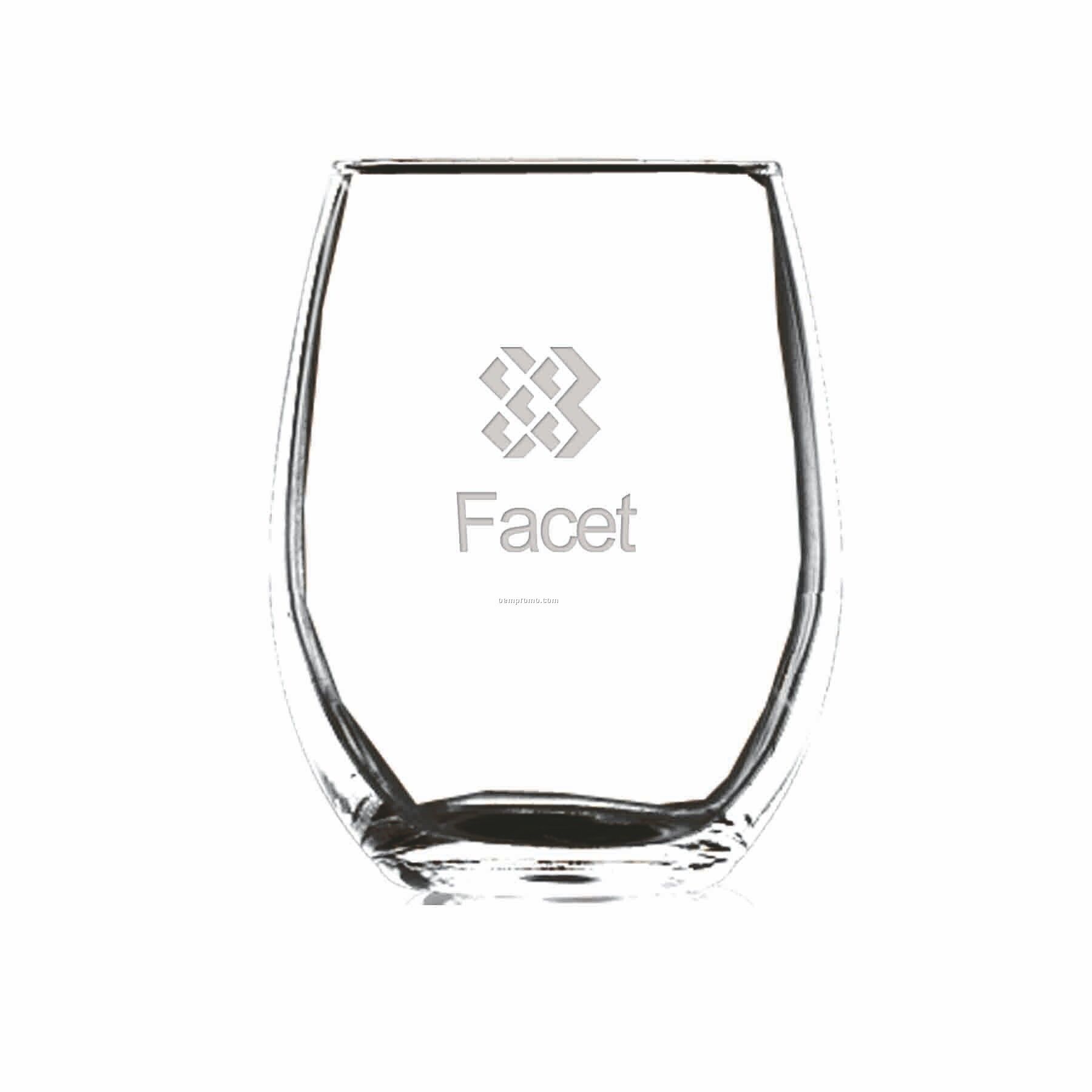 9 Oz. Stemless Selection White Wine Drinking Glass