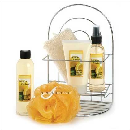 Lemon Verbena Bath Essentials