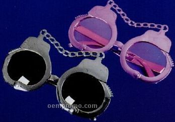 Metallic Handcuff Sunglasses