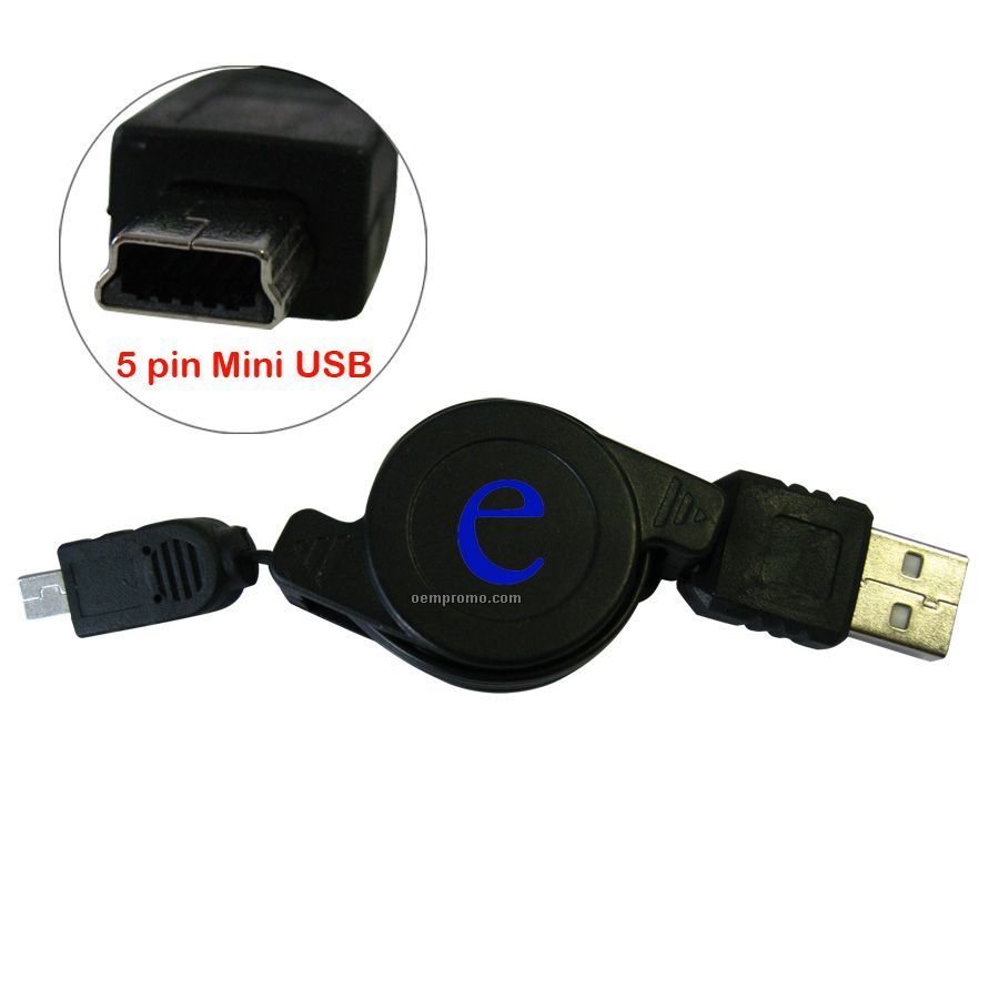 Extension Cable With 5 Pin-mini USB Connection