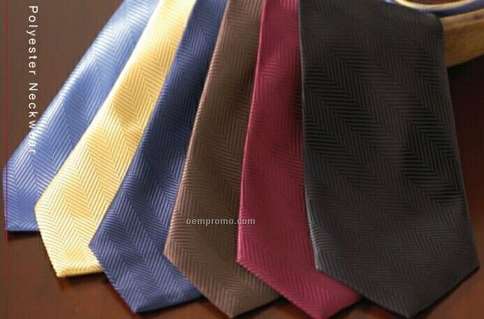Men's Herringbone Tie