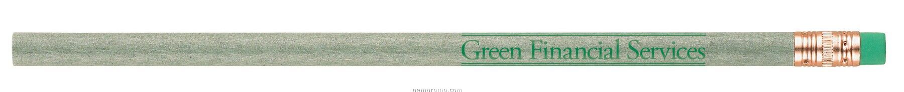 Encore Recycled Pencil - Currency Green