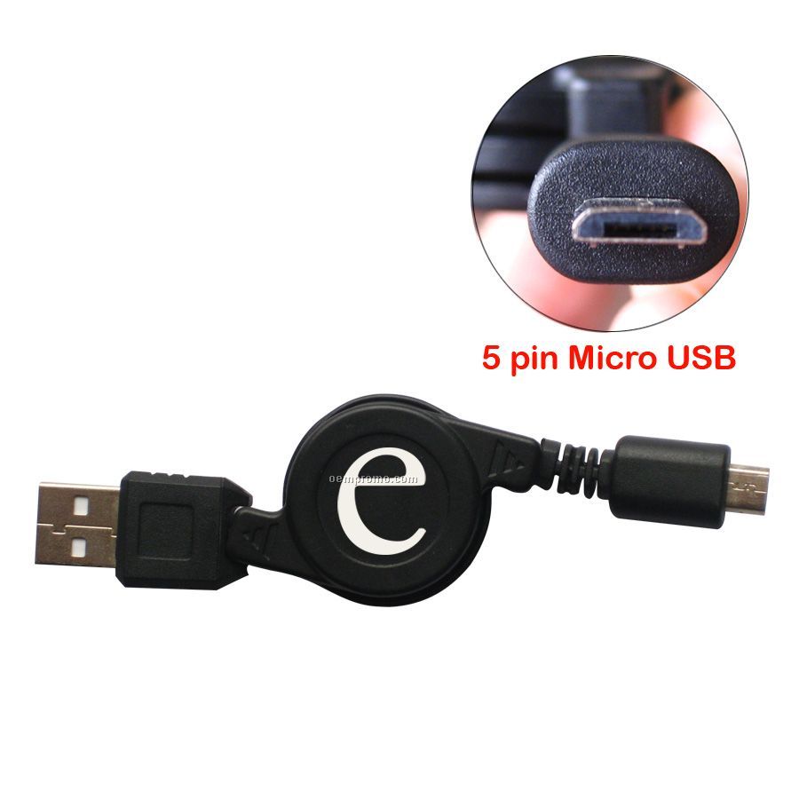 Extension Cable With 5 Pin-micro USB Connection