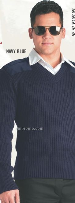 Gi Style Acrylic V-neck Sweater