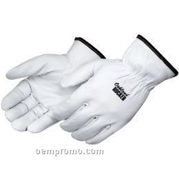 Quality Grain Goatskin Driver Gloves (S-xl)