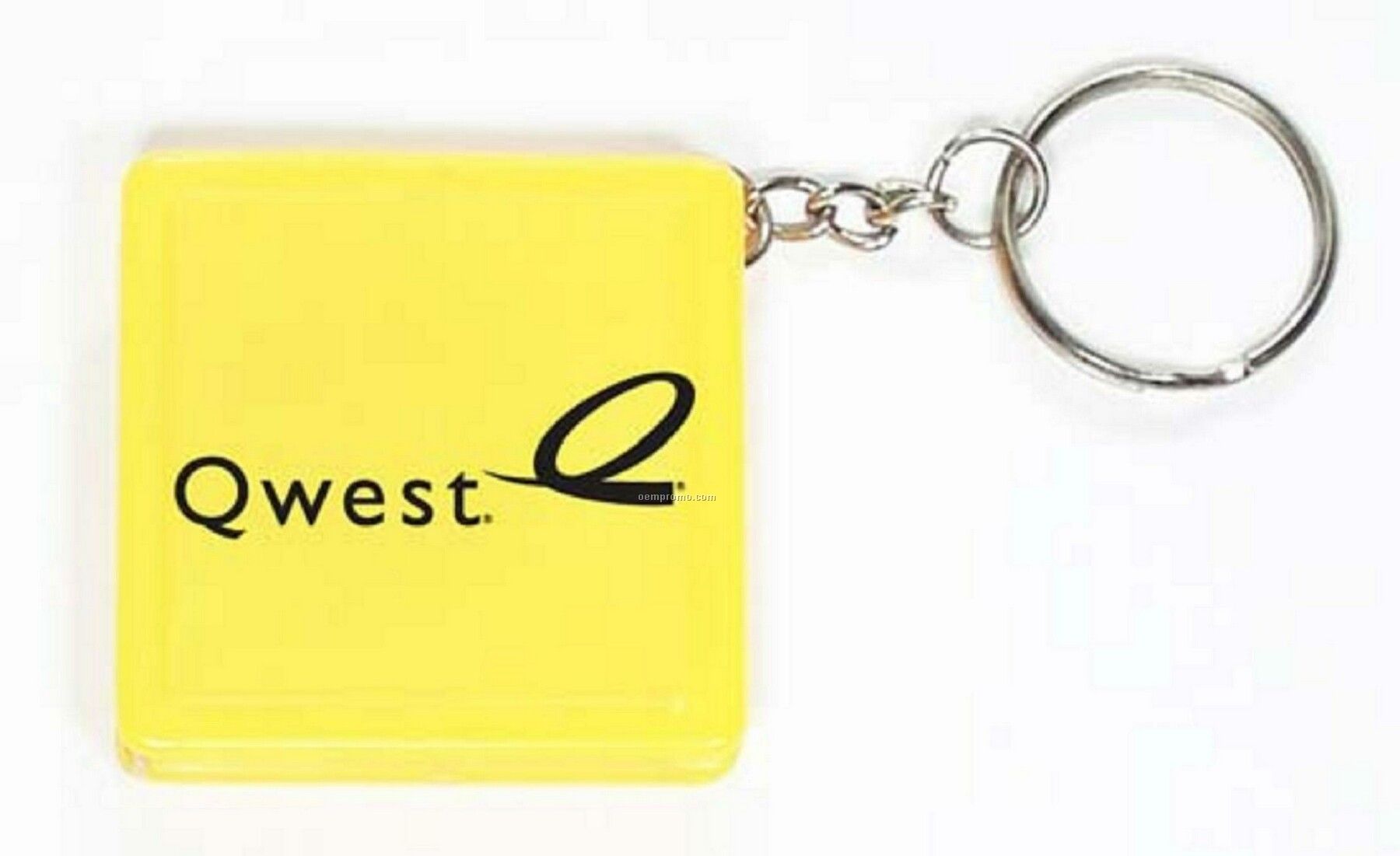Square Tape Measure With Key Ring