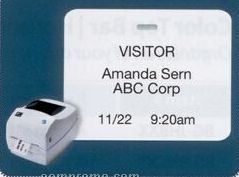 Thermal Printed Convention Insert For Badges W/ No Slot