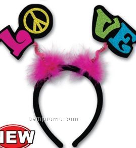 Pink Ribbon Boppers Headband