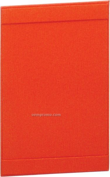 Bistro Hardback Menu Cover - 2 View/1p (4-1/4"X11")