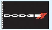 Checkers Single Face Dealer Logo Spacewalker Flag (Dodge)