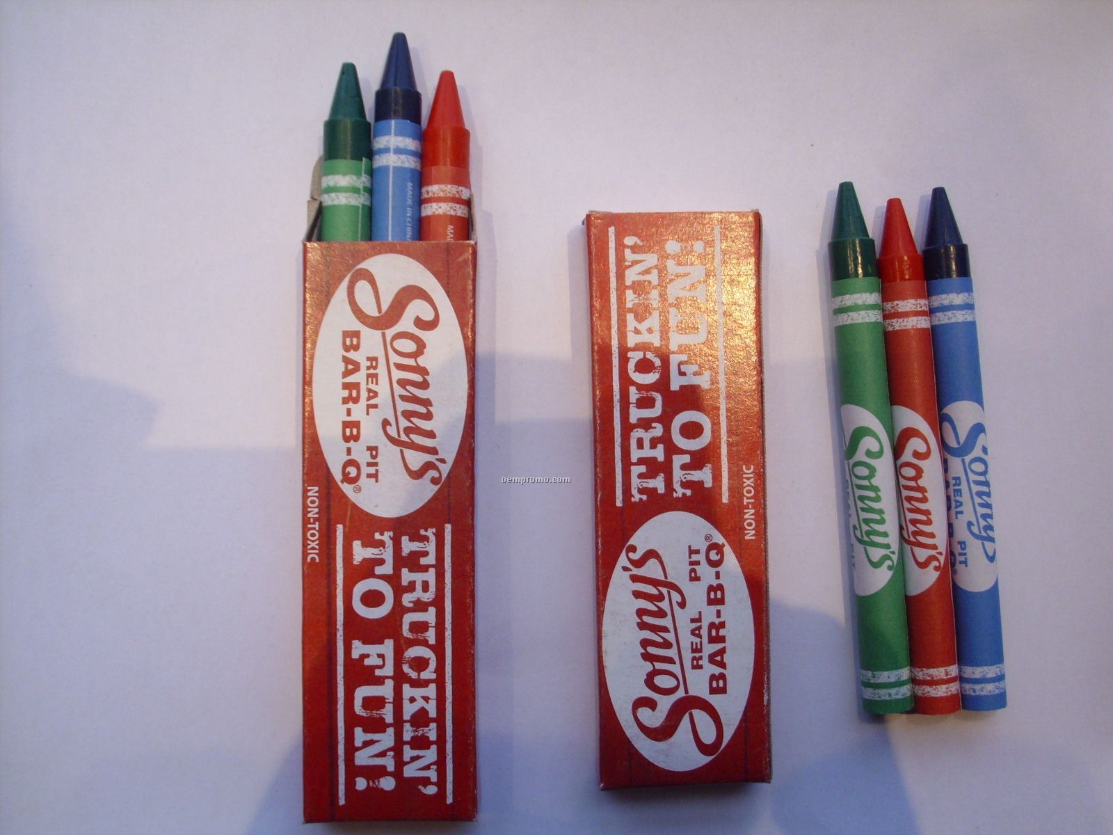 Sonny's Barbeque Crayons