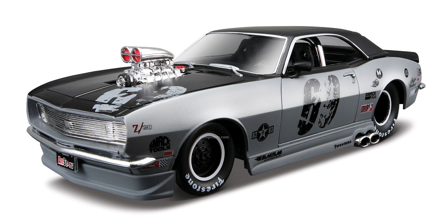 7"X2-1/2"X3" 1968 Chevrolet Camaro Z/28 All Star Series Die Cast Replica