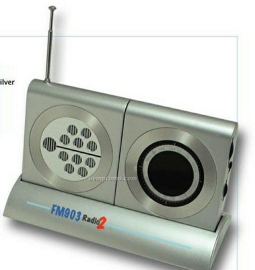 AM/ FM Radio W/ Detachable Speaker