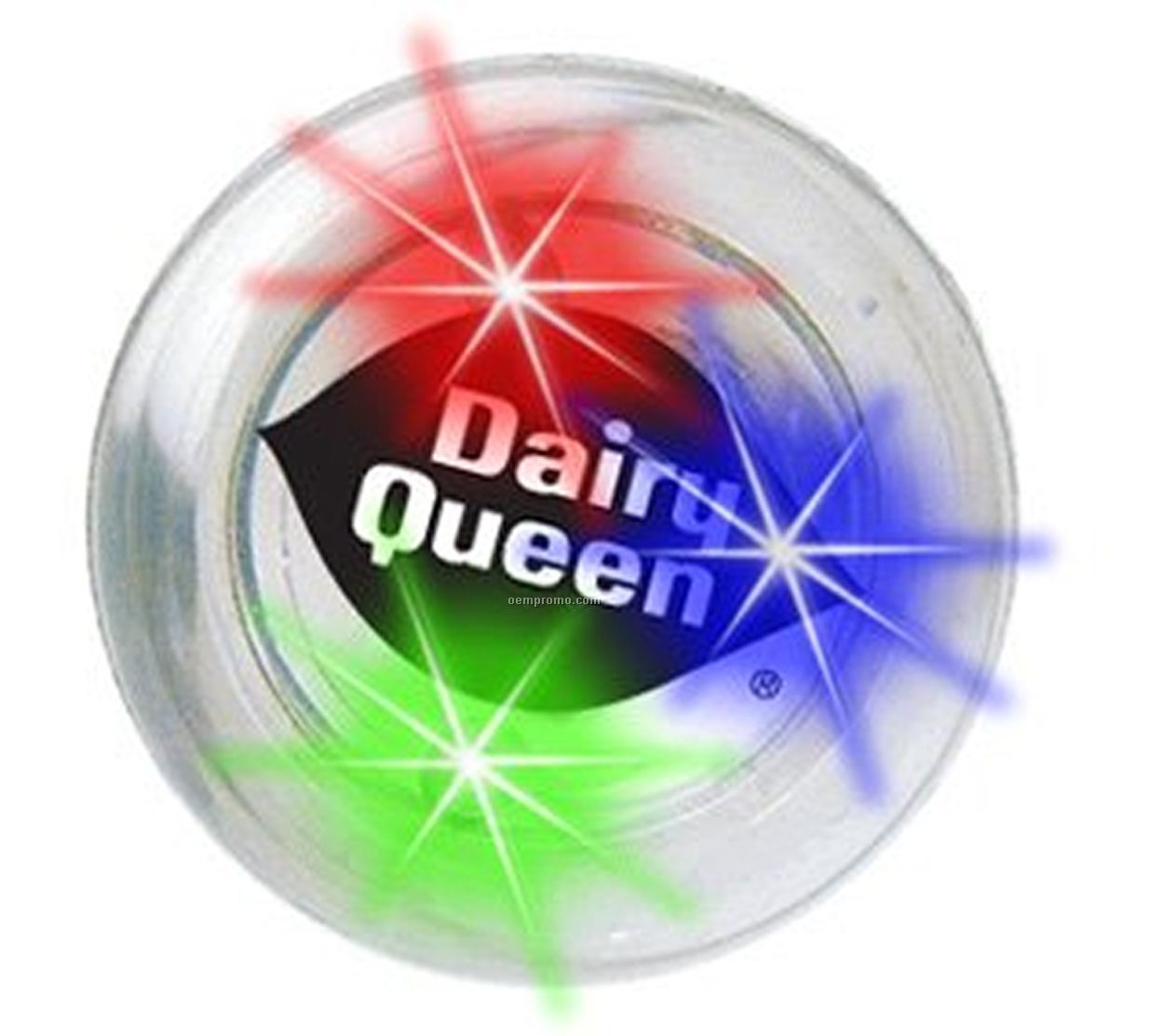 Clear Light Up Ball W/ Multi Color LED