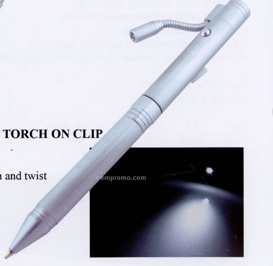 Flexible LED Torch On Clip