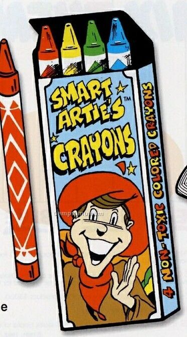 4 Crayons In Stock Smart Artie Box