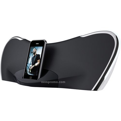 Stereo Speaker System With Ipod Docking