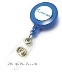 Imported Pad Printed Color Badge Reel