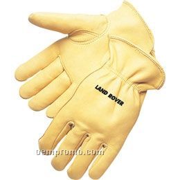 Premium Golden Grain Deerskin Driver Glove (S-xl)