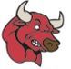 Stock Red Cartoon Bull Mascot Bull001