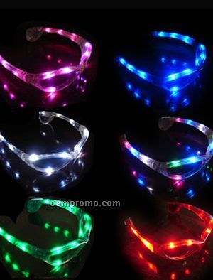LED Flash Glass