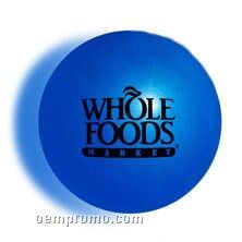 Frosted Blue Light Up Ball W/ White LED