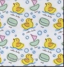 24"X100' Paper Or Foil Rubber Ducky Gift Wrap W/ Cutter Box
