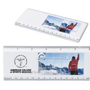 6" Puzzle Ruler