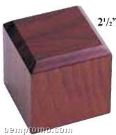 Cube Wood Base