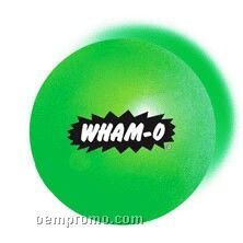 Frosted Green Light Up Ball W/ White LED