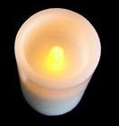 LED Wax Pillar Candle (5