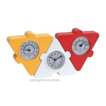 3in1 Clock& Thermometer & Hygrometer
