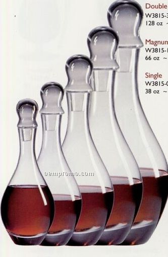 Classic Series - Single Wine Decanter (38 Oz, 13-3/4")