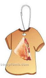 Sandwich T-shirt Zipper Pull