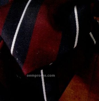Women's Repp Stripe Bow Tie