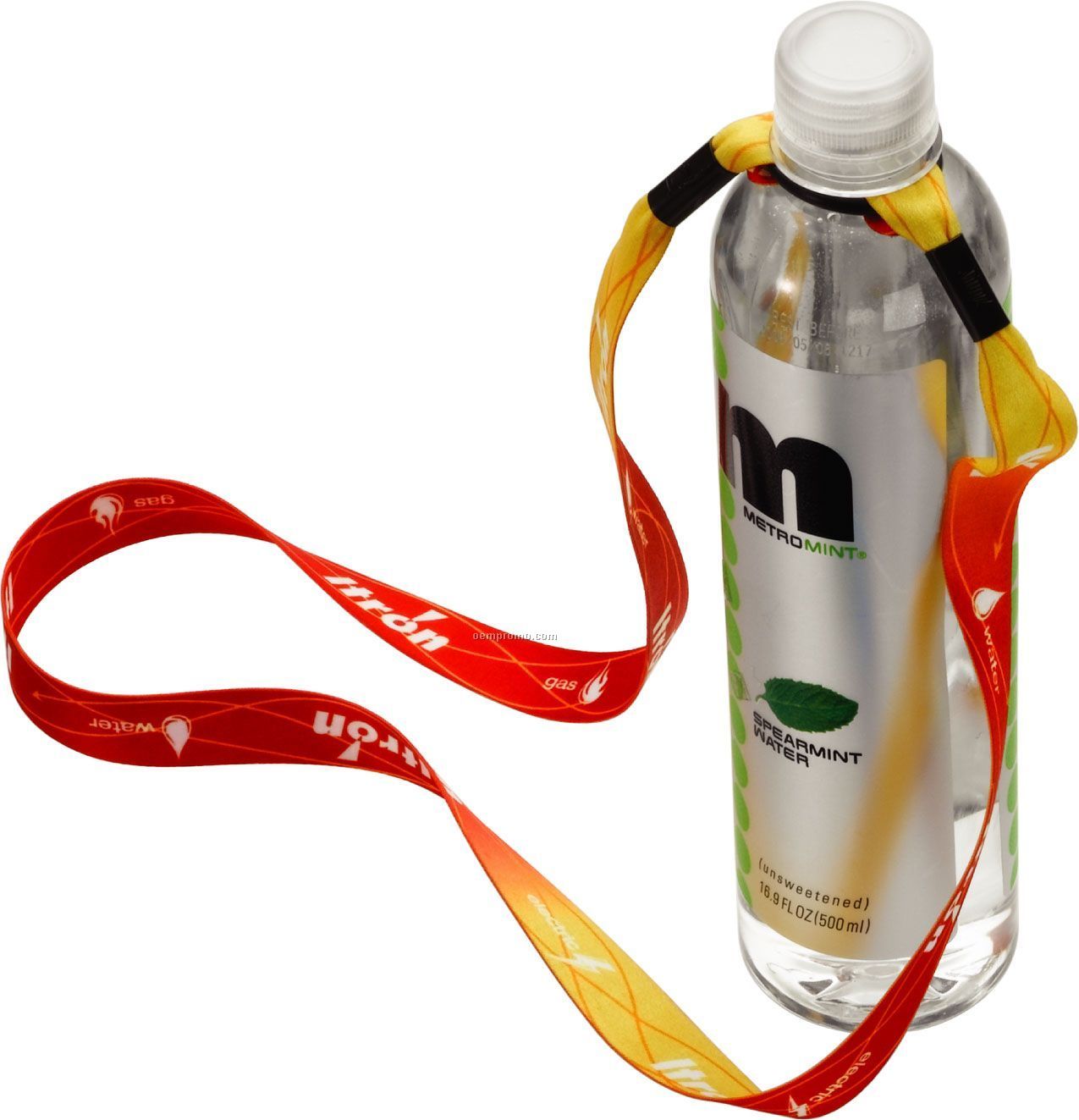 3/4" Rpet Dye Sublimated Water Bottle Strap