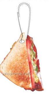 Sandwich T-shirt Zipper Pull