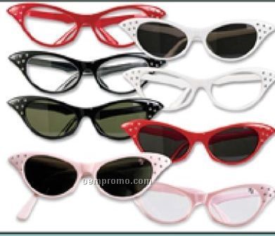 Catseye Clear Lenses Glasses