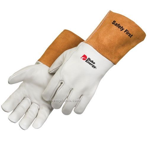 Grain Cowhide Mig Welder Gloves (S-xl)