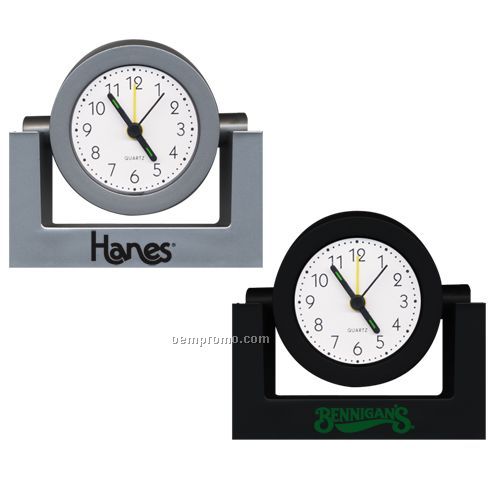 Tilter Plastic Alarm Clock