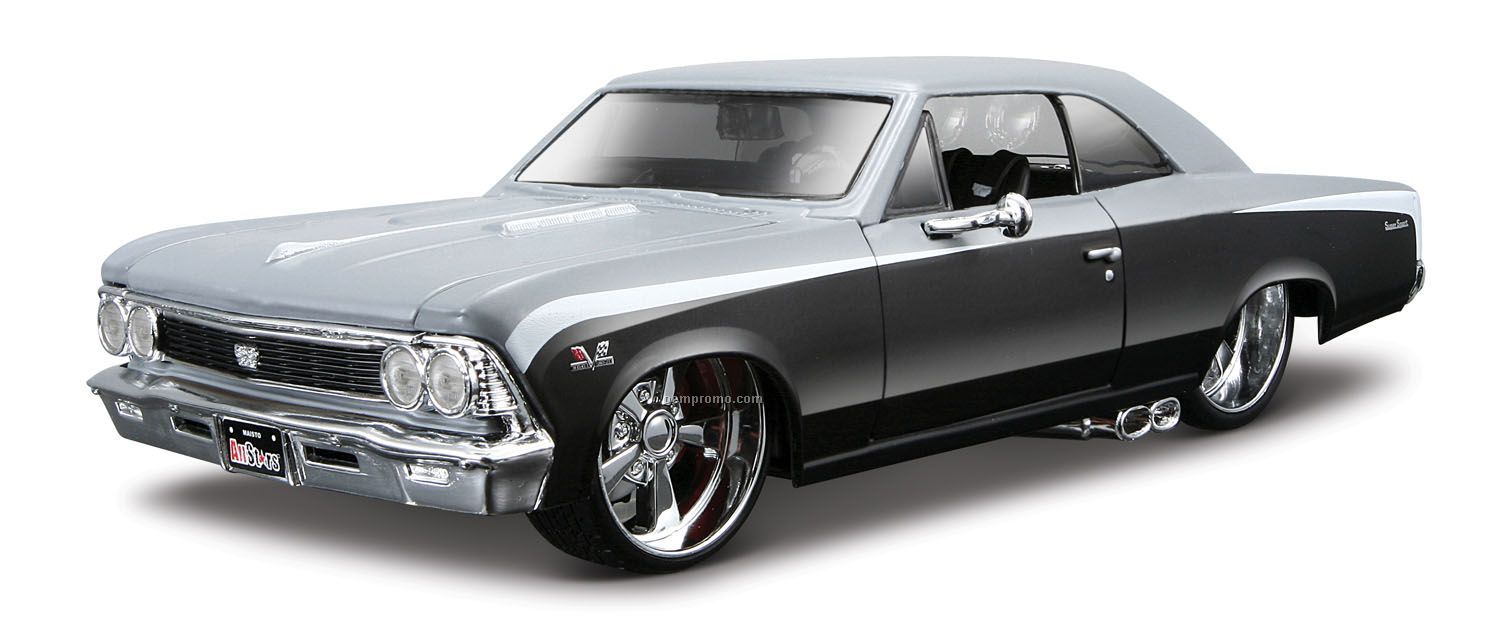 7"X2-1/2"X3" 1966 Chevrolet Chevelle Ss All Star Series Die Cast Replica