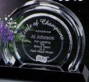 Crystal Halo Award (7 1/4")