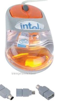 Liquid Filled Mouse W/ Custom Floater Inside