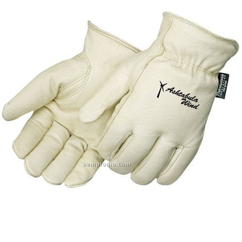 3m Thinsulate Premium Grain Pigskin Driver Gloves (S-xl)