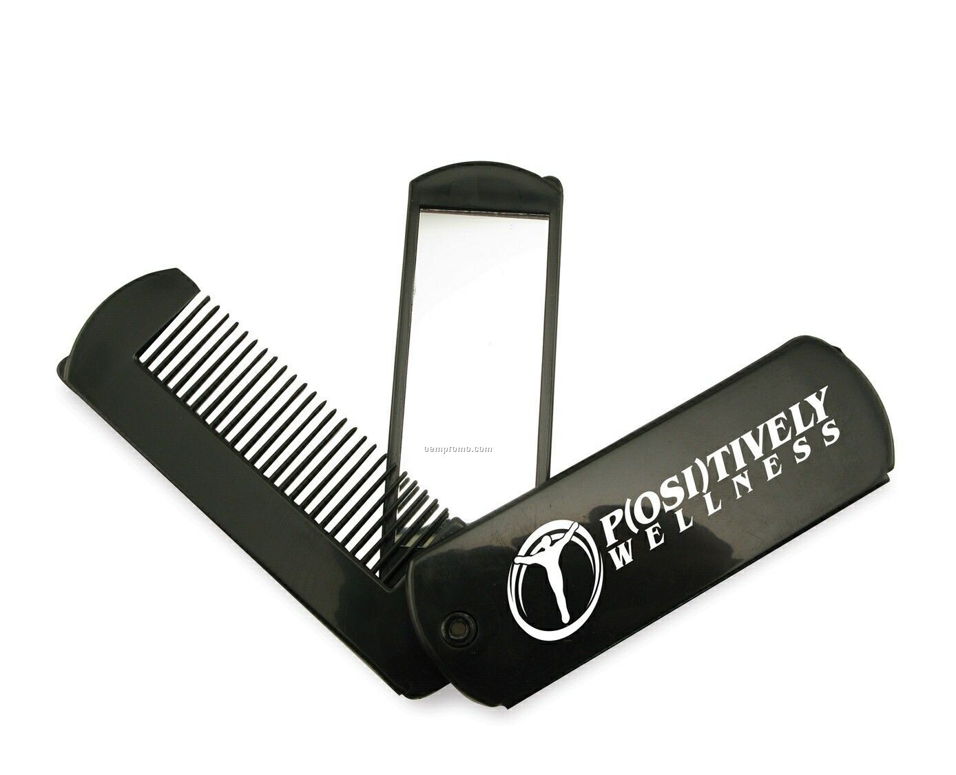 Folding Travel Comb With Mirror