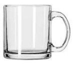 13 Oz. Clear Glass Coffee Mug Or Cup