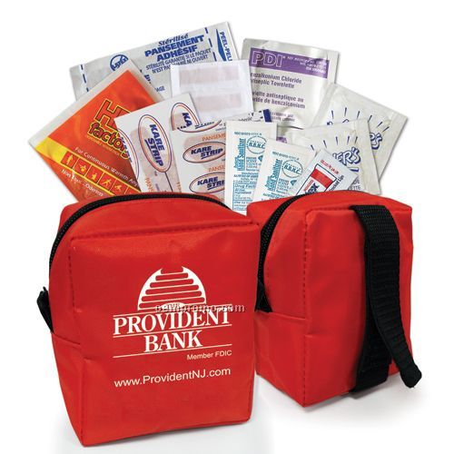Outdoor First Aid Kit W/Nylon Bag