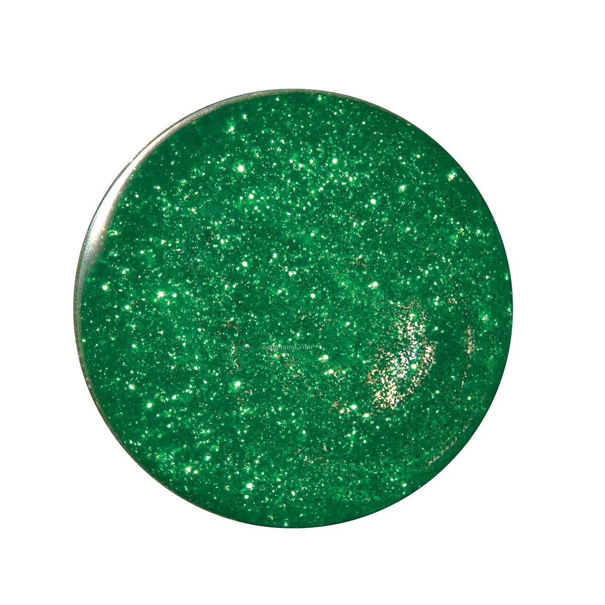 Glitter Light Up Bouncy Ball - Green