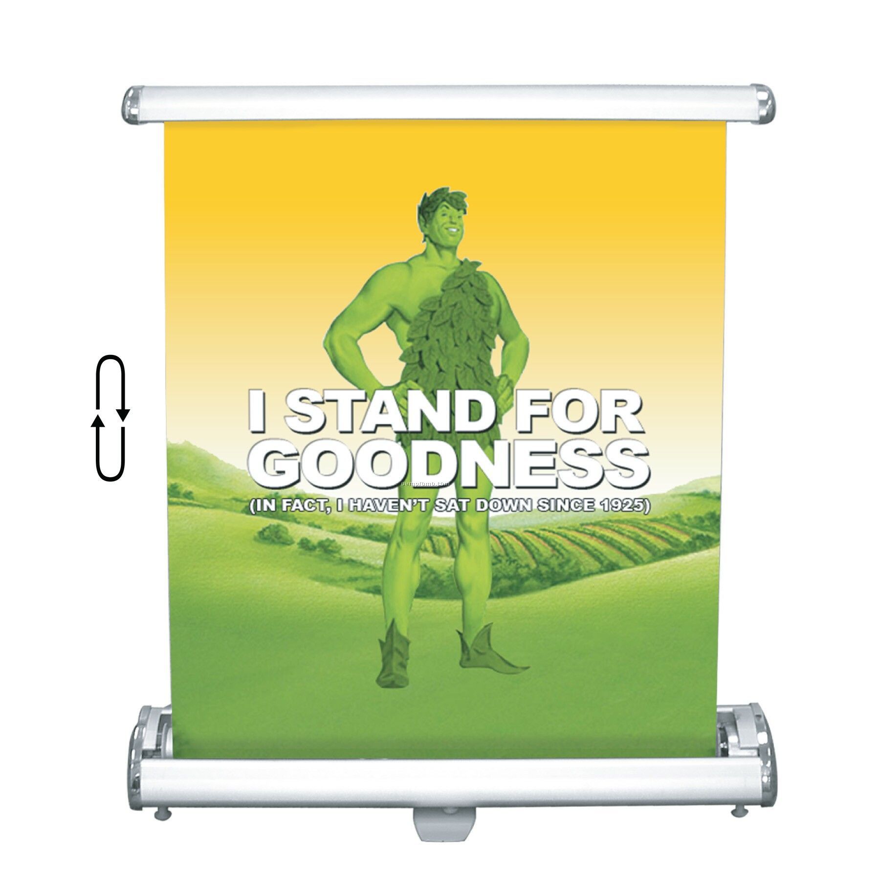 Trade Show Rotating Table Top Banner (25"X20")