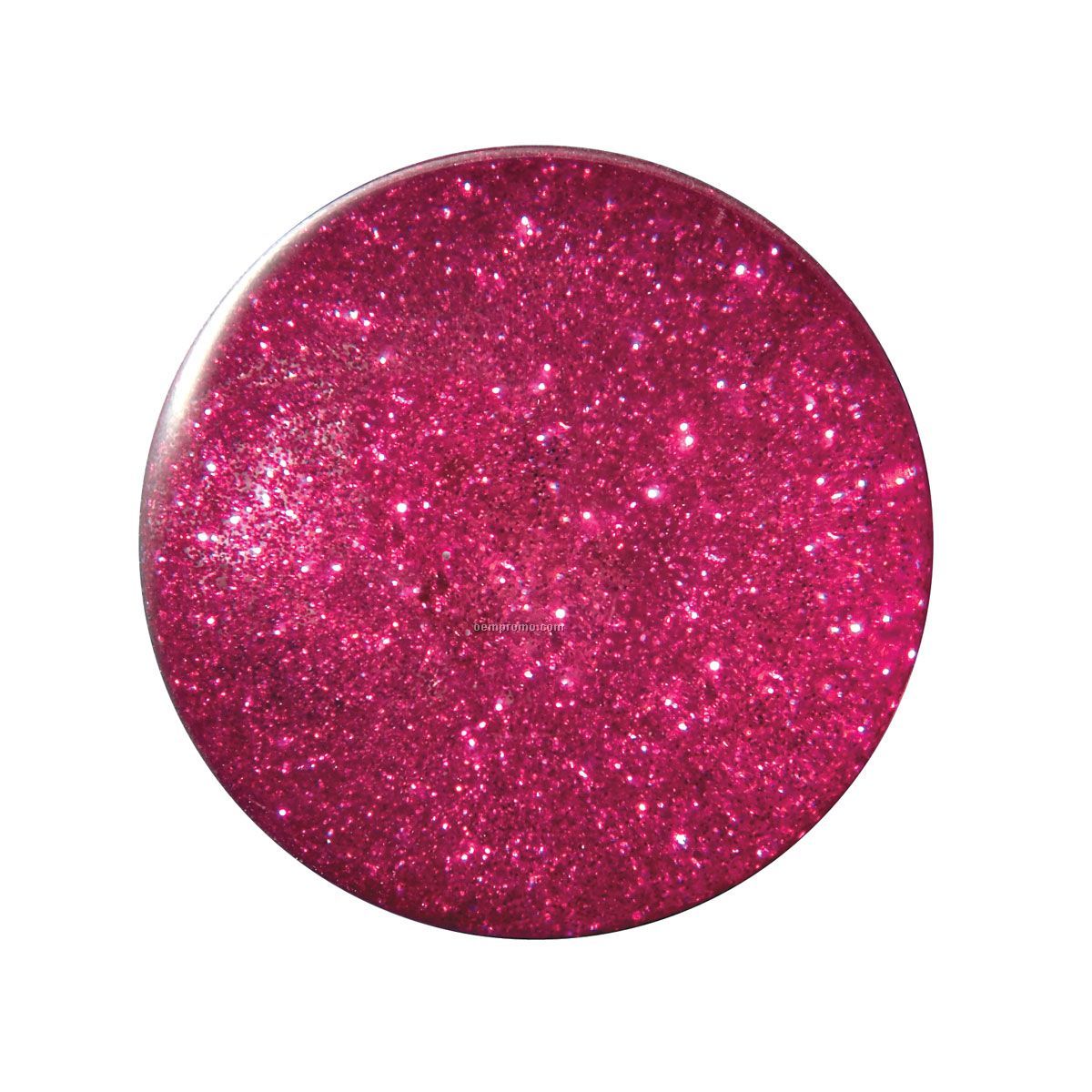 Glitter Light Up Bouncy Ball - Pink